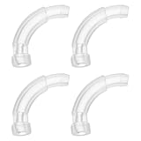 WEKADRIN 4 Stück Hörgeräte Ohrteile aus Kunststoff mit Präziser Passform und Nahtloser Kompatibilität für Selbstgemacht Reparatur und Hörgerätewartung