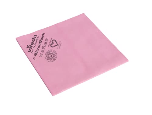 Vileda Professional Bayeta r-MicronQuick Microfibra Roja 5 Unidades