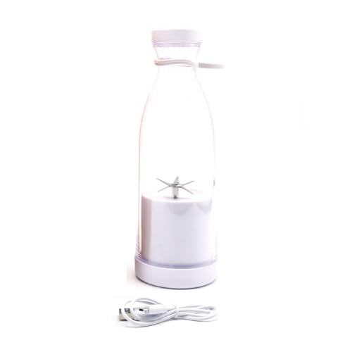 Vocdikficy Licuadora Portátil Recargable Exprimidores Eléctricos Mezcladores de Frutas Batidora USB Mini Licuadora Exprimidor Personal Máquina A
