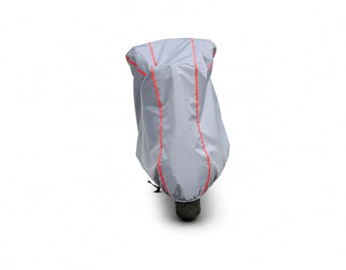 Image of Water Resistant & Dustproof Scooty Cover Compatible with TVS Jupiter 110CC, 125 CC (All Models) | Heavy Duty | UV Resistant, Heat Protection | Elastic Bottom Grip