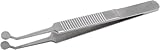 Meibomian Gland Expressor,Professional Forceps Stainless Steel Eyelid Massage Tweezers for Dry Eyes,Eyelid Gland Blockage Unblocking Physiotherapy Tools,