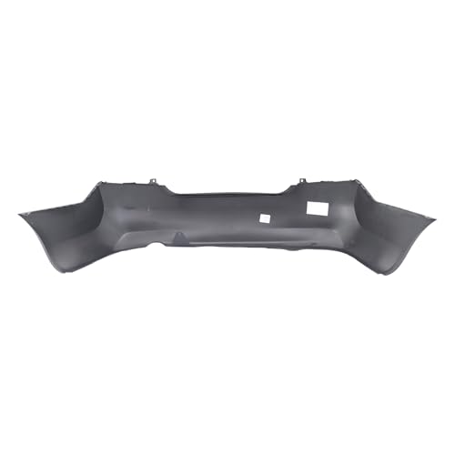 Image of FitParts Compatible with Nissan Versa 2012-2014 Rear Bumper Cover | Primed, Without Parking Sensor Holes, Sedan, Ready to Paint, OEM HEM223AN0J, NI1100284