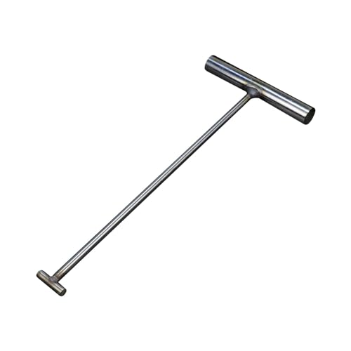 Manhole Cover Hook Versatile Pull Springs Rigid Steel Tool Hook Heavy Duty Lift Manhole Covers Lifting Hook Utility Tool, 8mmx40cm