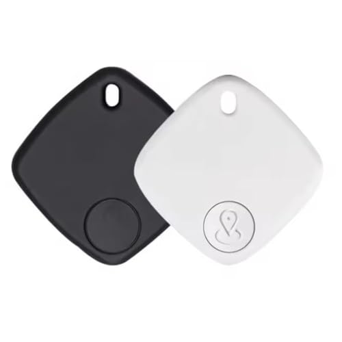 #Commissioniguadagnate<br>Air Tracker Tag 2 PZ Smart Tag compatibile con Apple Dov’è APP (solo iOS) Localizzatore Chiavi e Oggetti Ideale per Valigie e Bagagli Allarme Sonoro da 100dB Batteria Inclusa Key Finder