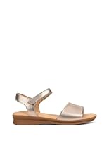 Hush Puppies Women's Nigella Pl Sandal, Soft Gold, UK 15/US 16