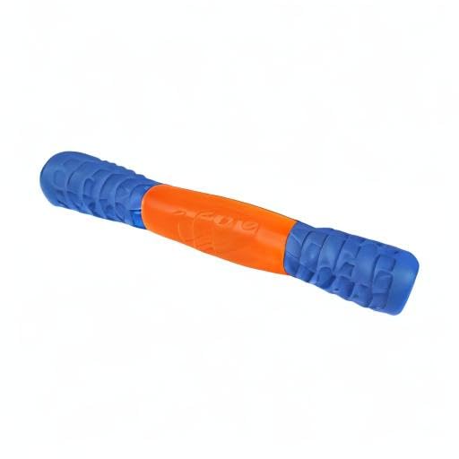 Nerf Dog 11.5in TPR EXO Squeak Stick - Blue/Orange, 11.5 inches - Image 4
