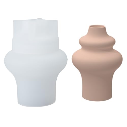 Pocoiau Vielseitiges Silikon für runde Blumentöpfe, einfaches Entformen, Zement-Pflanzgefäß, Zubehör für Enthusiasten, Haushalt, Heimdekoration