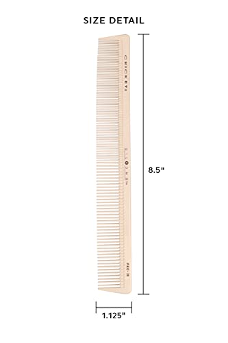 Cricket Silkomb Pro-35 Extra Long Hair Cutting Comb Silicone-Infused Professional Hair Stylist Barber Comb For Haircuts, Styling, All Hair Types #TOP1