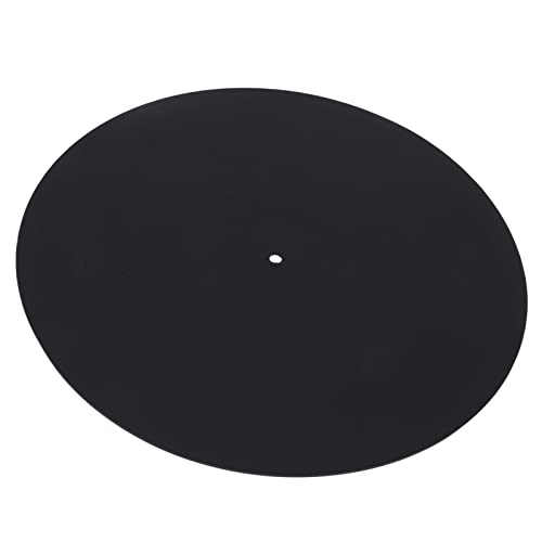 Bloco de discos de vinil, borracha macia Bloco de toca-discos de vinil reduz o ruído traseiro Anti e