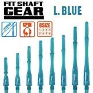 NineDartOut.us Light Blue Fit Shaft Gear - Hybrid Spinning (#5 Medium (31.0mm))