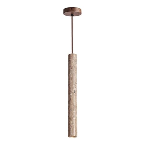 Suspension en pierre naturelle : lustre troglodyte cuisine salon chambre