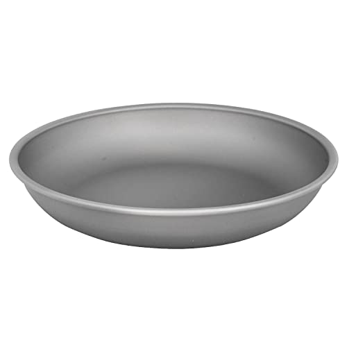Tito Plat Rond en Titane pour Le Camping, Le Barbecue, la randonnée, Le Pique-Nique, Moyen Cover