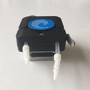 Stepper motorized openable head peristaltic pump