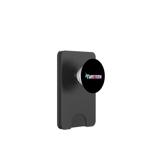 Cadeau 13 ans fille PopSockets PopWallet MagSafe Licorne arc-en-ciel