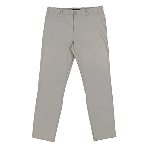 Tommy Hilfiger Mens Slim Fit Performance Chino Pants (36x32, Light Khaki)