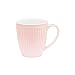 Produktbild GreenGate - Mug - Tasse - Henkelbecher - Alice - Pale pink - Porzellan