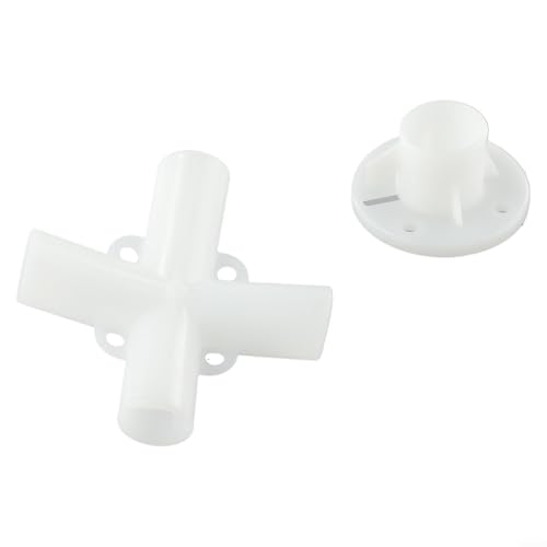 9 Piece Gazebo Spare Parts Set, Corner Connectors, Center Connector and Feet for 3x3m Garden Gazebo Awning Tent Replacement Accessories, Plastic Connector Kit - Image 7