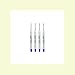 Parker Quinkflow Recharge pour Stylo-bille Pointe Fine Bleu – Lot de 4