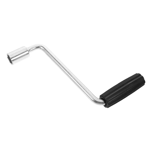 Manivelle de remplacement pour cric de remorque TEHAUX 18 cm en acier solide pour camping-car