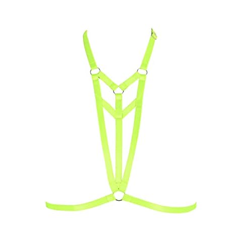 Large Size Body Harness for Women Plump Gothic Punk Obesity Lingerie cage Festival Rave Chest Strap Plus Size Halloween Cover