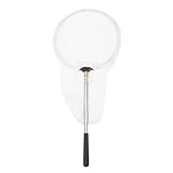 SKISUNO Red de Pesca Telescópica de Acero Inoxidable 15 M 28 CM Red Plegable para Captura de Insectos y Peces Pequeños Herramienta Portátil para Exteriores y Actividades Infantiles