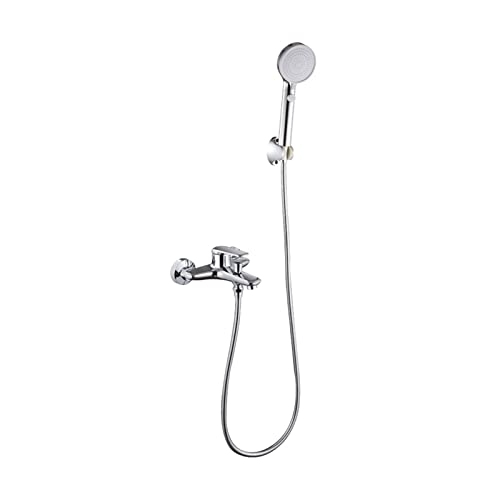 Ensembles muraux de douche avec mitigeur chaud froid et douchette