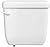 PROFLO PF5112UM Jerrit Toilet Tank Only - Less Seat - White