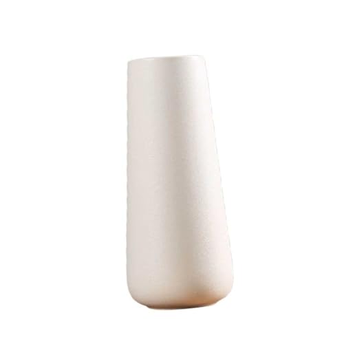 Vase en céramique blanche pour sublimer la table de votre salon