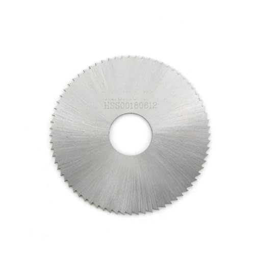 Sierra circular para ranuras perfectas de 3.5mm MillingHSS D80 hoja blanca limpia