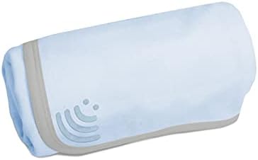 Radiation Protection Baby Blanket by Vest [Light Blue] - Soft Cotton Layer + EMF Shielding Layer (Polyester/Silver)