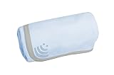 Radiation Protection Baby Blanket by Vest [Light Blue] - Soft Cotton Layer + EMF Shielding Layer (Polyester/Silver)