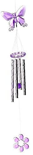 Carillons éoliens papillon cloche à vent extérieur avec volume réglable pour jardin et terrasse