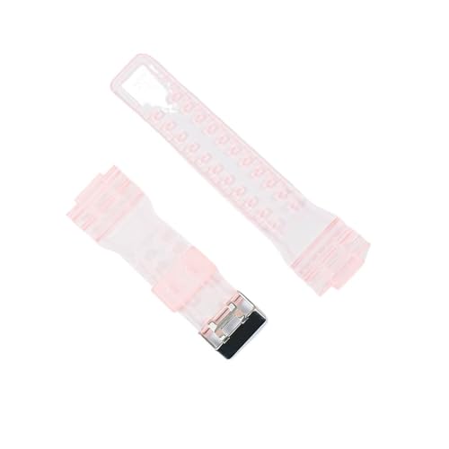 [ȓX] YXgbvvANZT[sobNJVItBbg Fit For GSHOCK GA100 GA110 GA120 GD120 X|[chXgbvvoh(Transparent pink)