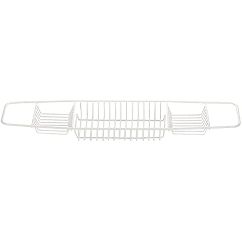 HOMION 3 Compartment Over Bath Tub Rack Cover