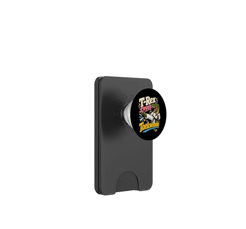 PopWallet MagSafe de T-Rex Taekwondo el regalo original para aficionados a artes marciales