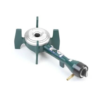Vinayak Machines Mini Canteen Gas Burner Low Pressure LPG Stove, Heavy Duty Cast Iron Body, Single Burner Portable Cooking Stove for Canteen, Outdoor Catering and Commercial Kitchen Use-image-24