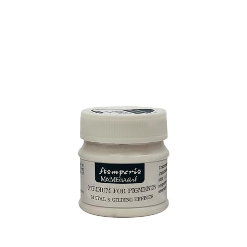 Stamperia Médium para pigmentos MixMedia Art 50 ml, Multicolor, 25 x 18 cm