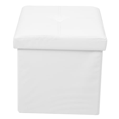 QUMIIRITY Folding Storage Box Boys and Girls Toy Box 27l Space Saver Storage Cube Organizer for Toys Books and