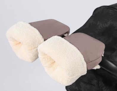 Guanti Passeggino Scaldamani, Universali Guanti per Passeggino Inverno | Antivento Caldo Manopole Passegginos, Guanti da Passeggino con Interno in Pile, Scaldamani Passeggino per Carrozzina Accessor