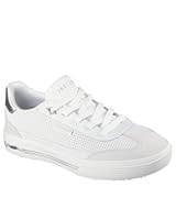 Skechers Women's Arch Fit Arcade Sneaker, White, US 8