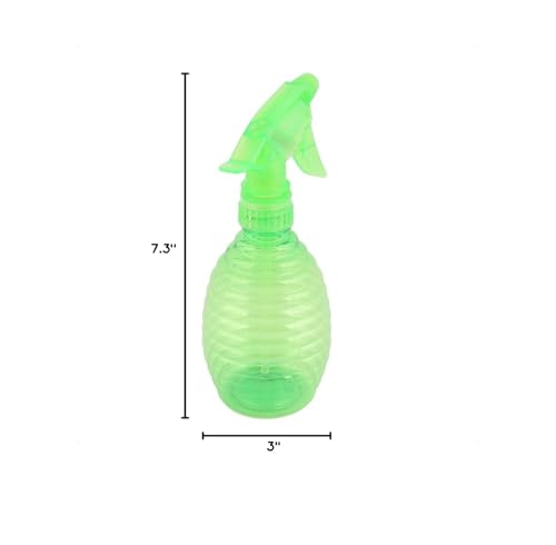 Botella rociadora plástica para salón 350 ml verde miniatura 4
