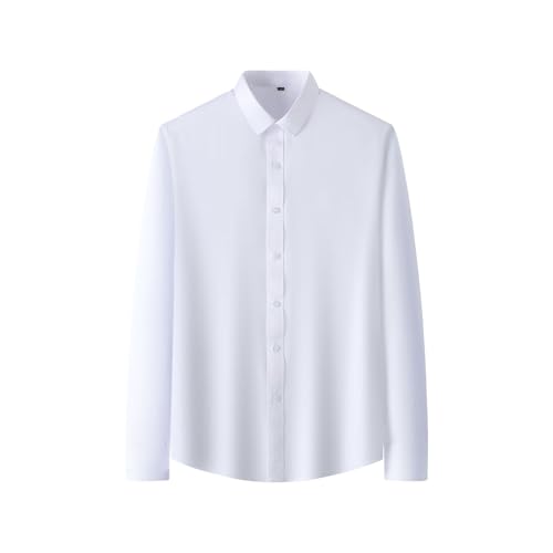 Chemise extensible col carré homme anti-transpiration pour éviter les auréoles au travail en slim