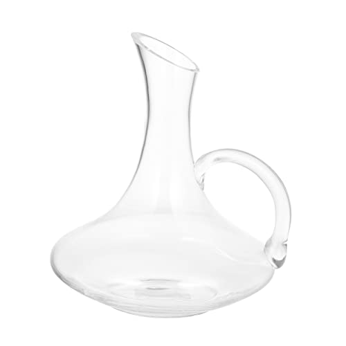 GLEAVI Jarra De De Vidrio Con Asa Dispensador De Vino Hogar Rápido y Práctico