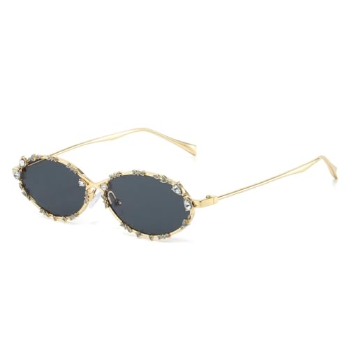 Lunettes de soleil de luxe ovales tendance pour un look sophistiqué