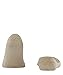 FALKE Men's Step Medium Cut No Show Socks, Sustainable Cotton, Beige (Sand Melange 4650), 9.5-10.5, 1 Pair