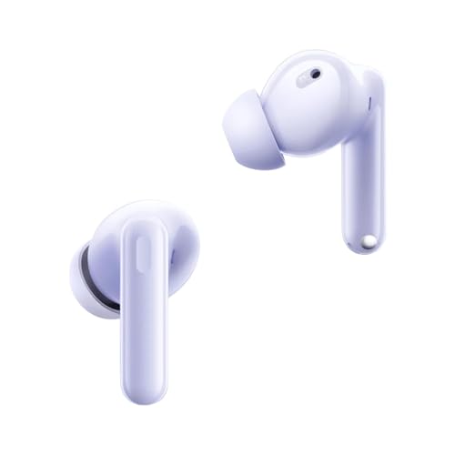 Image of realme Buds T310 True Wireless in-Ear Earbuds with 46dB Hybrid ANC, 360 Spatial Audio, 12.4mm Dynamic Bass Driver, Upto 40Hrs Battery and Fast Charging (Monet Purple)
