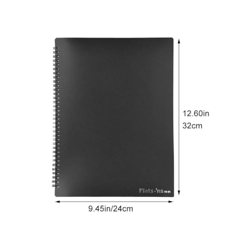 Dossier de partitions A4 avec système d'édition facile et stable à plat