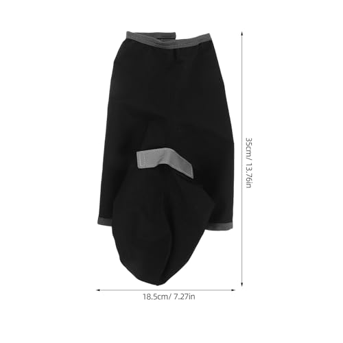 Couvre-chaussures imperméables Healvian noir en taille L pour vélo - 2