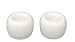 Tetra-Teknica Less is More Series TBS-01 Porcelain Toothbrush Stand, Color White, 2 per Pack