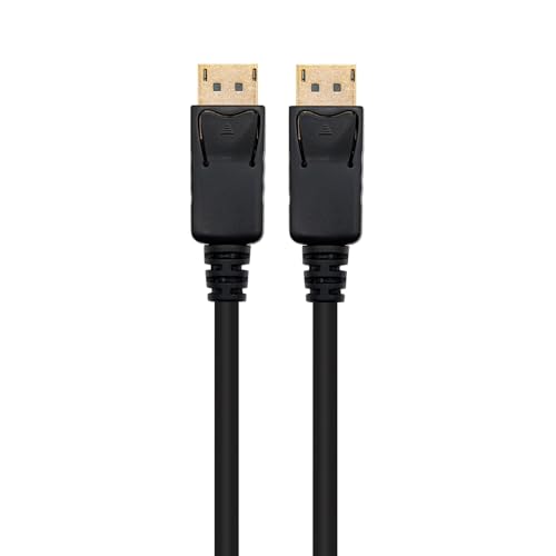 Câble DisplayPort 3m noir mâle mâle pour relier un écran PC à une carte graphique haute définition